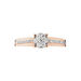 Bague Kate Or Rose Diamant - Parures de mariage Femme | Marc Orian