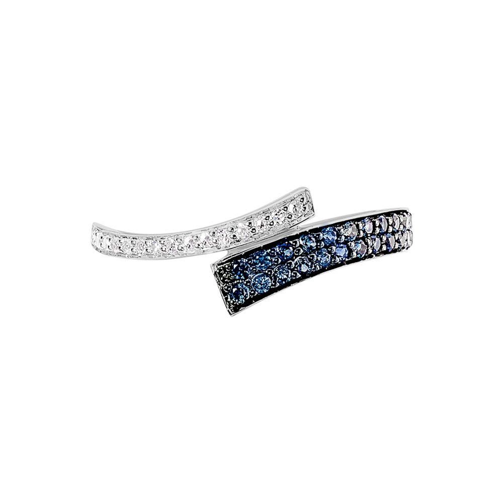Bague Amelie Or Blanc Saphir Et Diamant - Bagues vintage Femme | Marc Orian