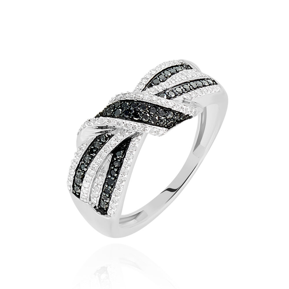 Bague Oaxaca Or Blanc Diamant - Bagues pierres précieuses Femme | Marc Orian