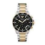 Montre Emporio Armani World Explorer Noir - Montres &eacute;tanches Homme | Marc Orian