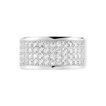 Bague Cecelia Argent Blanc Oxyde De Zirconium - Bagues avec pierre Femme | Marc Orian