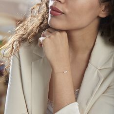 Bracelet Or Jaune Heliantheme Perles - Bracelets chaînes Femme | Marc Orian