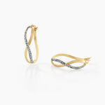 Cr&eacute;oles Micha Or Bicolore - Cr&eacute;oles Femme | Marc Orian