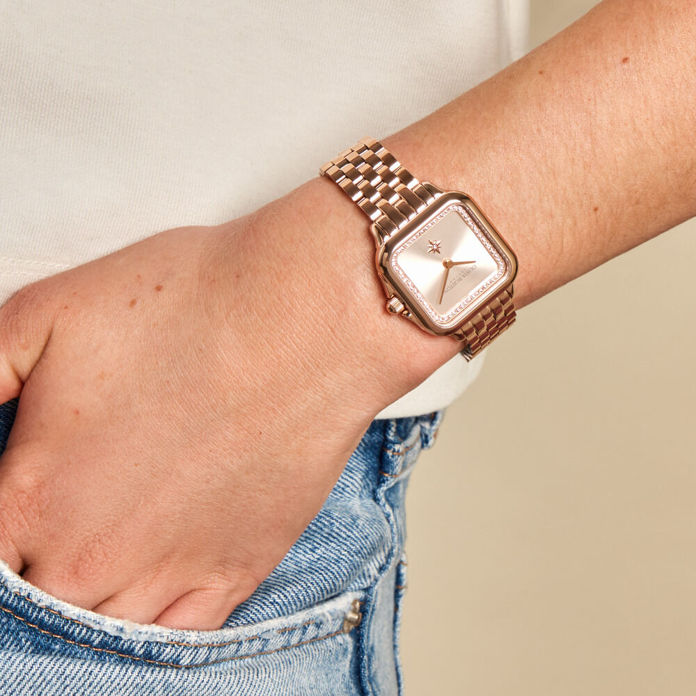 Montre Olivia Burton Grosvenor Rose - Montres étanches Femme | Marc Orian