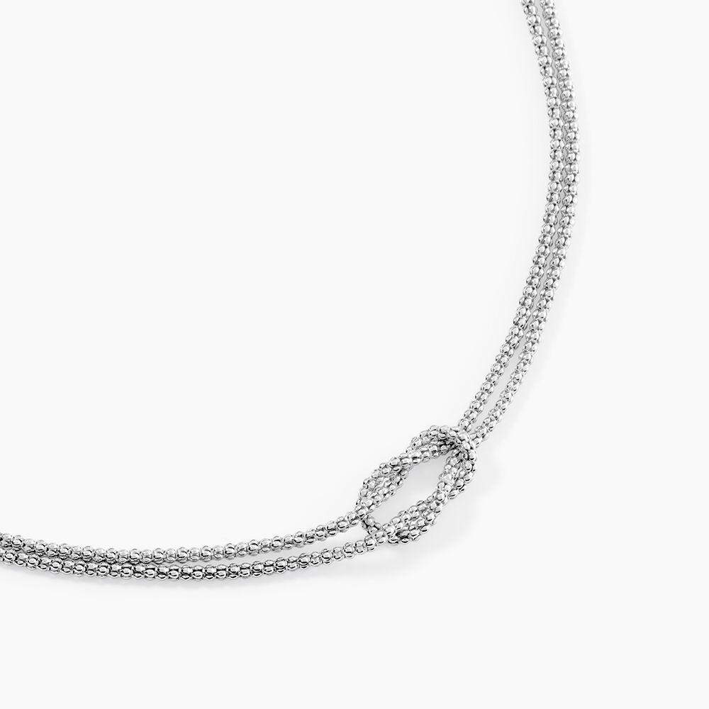 Collier Haria Argent Blanc - Colliers Femme | Marc Orian