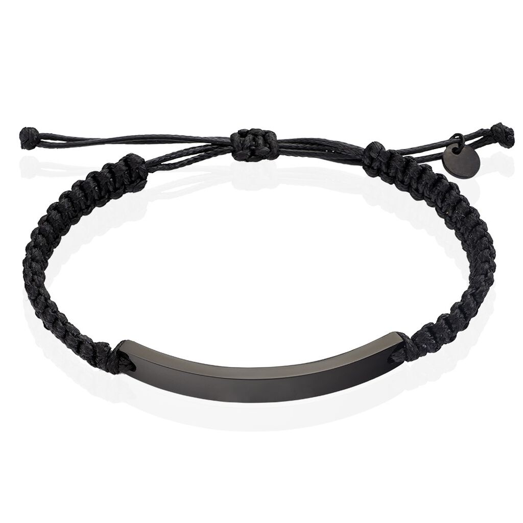Bracelet Phebus Him Acier Noir - Bracelets cordons Homme | Marc Orian