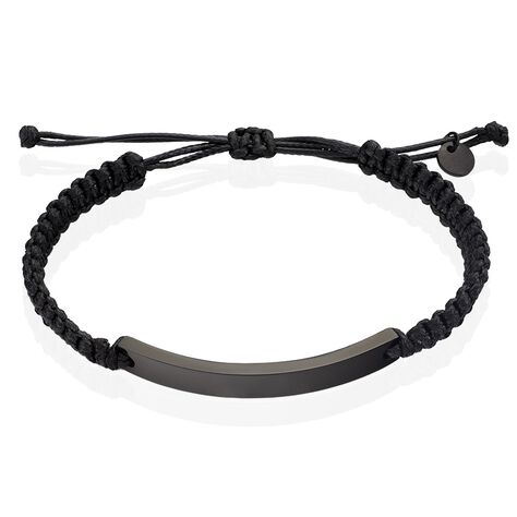Bracelet Phebus Him Acier Noir - Bracelets cordons Homme | Marc Orian