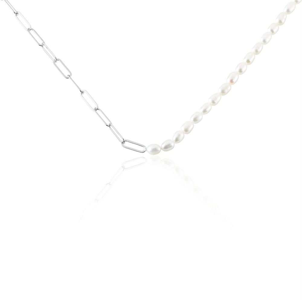 Collier Argent Staines Oxydes De Zirconium - Colliers avec pierres Femme | Marc Orian