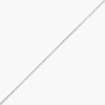 Cha&icirc;ne Ilda Maille For&ccedil;at Limee Or Blanc - Chaines Femme | Marc Orian