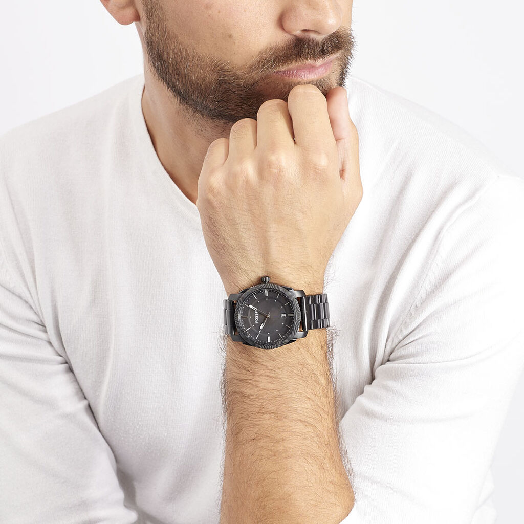 Montre Fossil Machine Noir - Montres sport Homme | Marc Orian