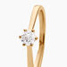 Bague Solitaire Athena Or Jaune Diamant