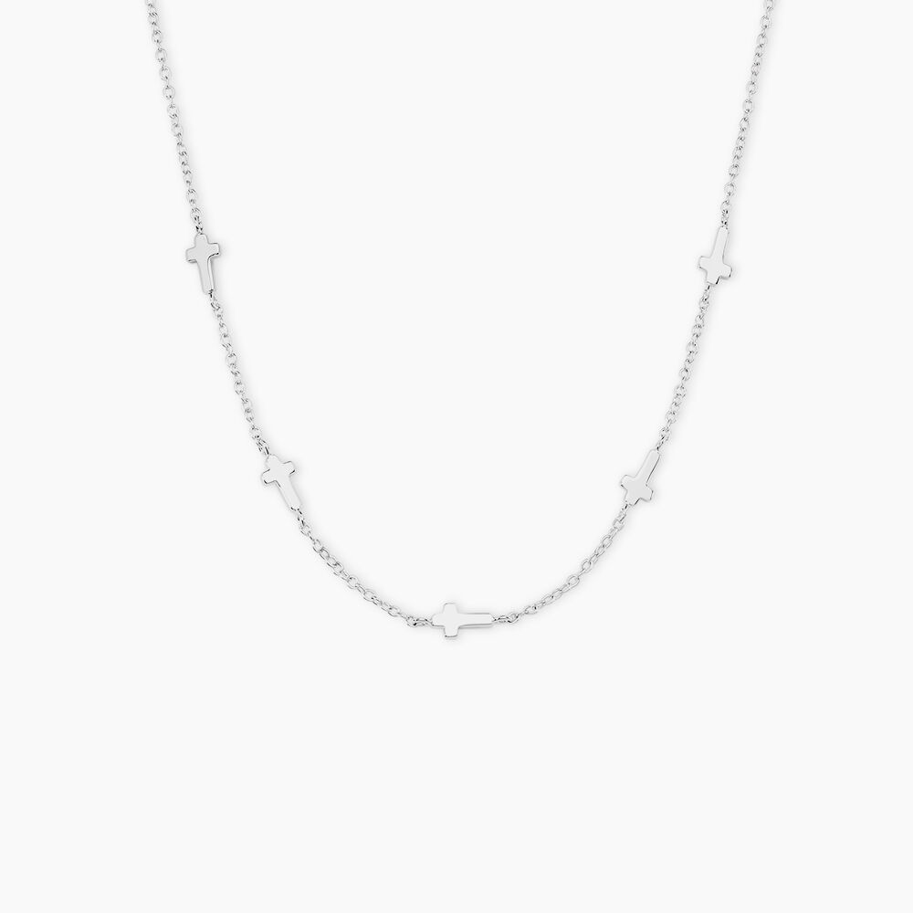 Collier Hope Argent Blanc - Colliers fantaisie Femme | Marc Orian