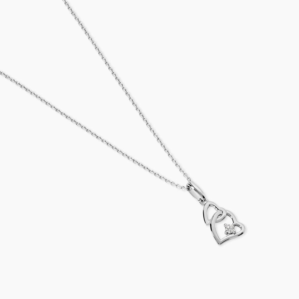 Collier Roma Argent Blanc Oxyde De Zirconium - Colliers avec pierres Femme | Marc Orian