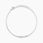 Bracelet Bormana Argent Blanc Oxyde De Zirconium - Bracelets fantaisie Femme | Marc Orian