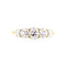 Bague Astarte Or Jaune Oxyde De Zirconium - Solitaires Femme | Marc Orian