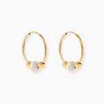 Cr&eacute;oles Ariel Or Bicolore - Cr&eacute;oles Femme | Marc Orian