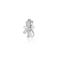 Broche Vico Argent Perle De Culture - Broches Femme | Marc Orian