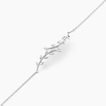 Bracelet Folia Argent Blanc - Bracelets fantaisie Femme | Marc Orian