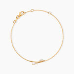 Bracelet Doline Plaqu&eacute; Or Jaune Oxyde De Zirconium - Bracelets fantaisie Femme | Marc Orian