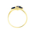Bague Dahlia Or Jaune Saphir Diamant - Bagues vintage Femme | Marc Orian