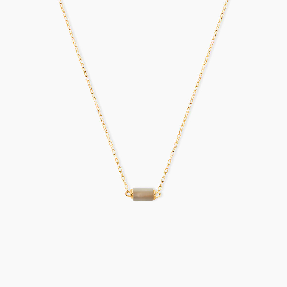 Collier Ean Or Jaune Nacre - Colliers avec pierres Femme | Marc Orian