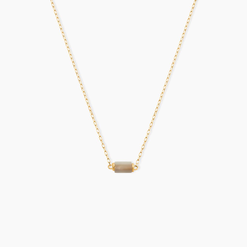 Collier Ean Or Jaune Nacre - Colliers avec pierres Femme | Marc Orian