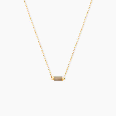 Collier Ean Or Jaune Nacre - Colliers avec pierres Femme | Marc Orian