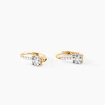Cr&eacute;oles Shakira Or Jaune Diamant - Cr&eacute;oles Femme | Marc Orian