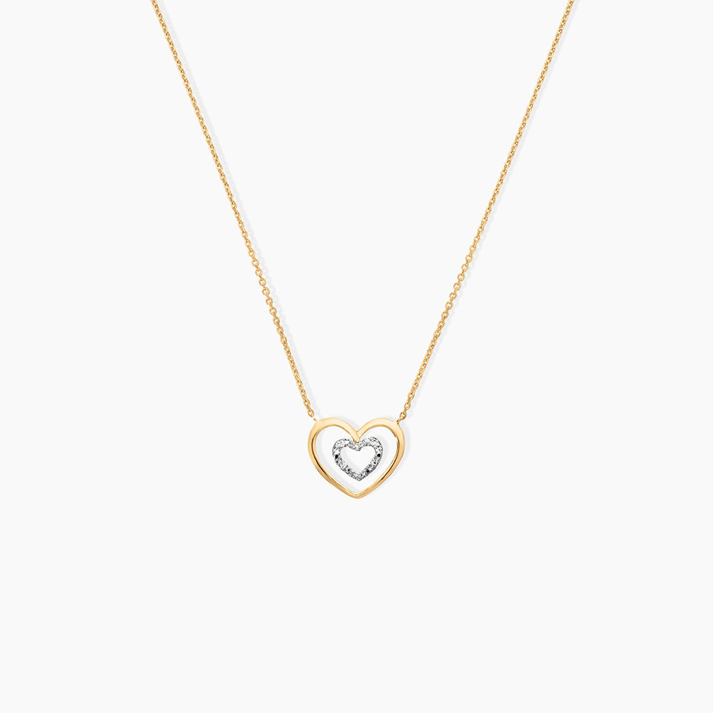 Collier Or Jaune Juliame Diamants - Colliers avec pierres Femme | Marc Orian