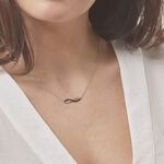 Collier Prudentia Argent Blanc Oxyde De Zirconium - Colliers avec pierres Femme | Marc Orian