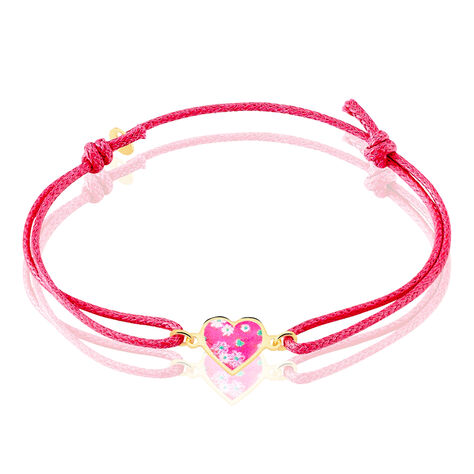 Bracelet Axelle Coeur Liberty Or Jaune - Bracelets cordons Enfant | Marc Orian