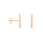 Boucles D'oreilles Puces Tullia Argent Rose - Puces Femme | Marc Orian