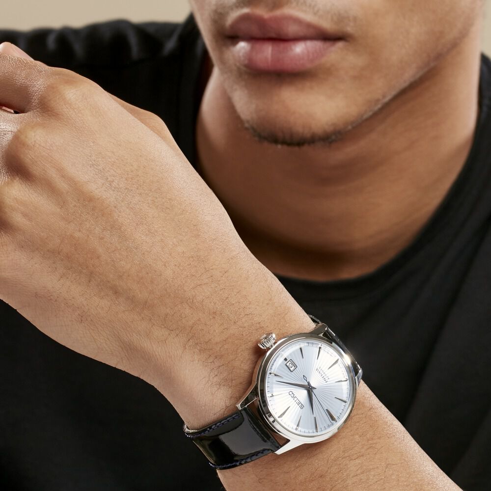 Montres Seiko avec bracelet Cuir Marc Orian