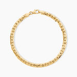 Bracelet Ivy Maille Haricot Or Jaune - Bracelets mailles Femme | Marc Orian