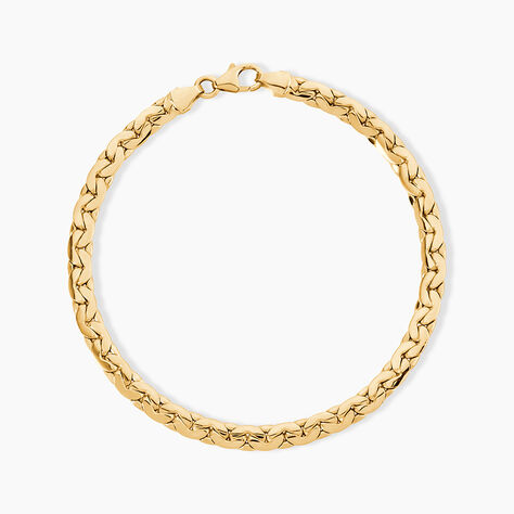 Bracelet Ivy Maille Haricot Or Jaune - Bracelets mailles Femme | Marc Orian