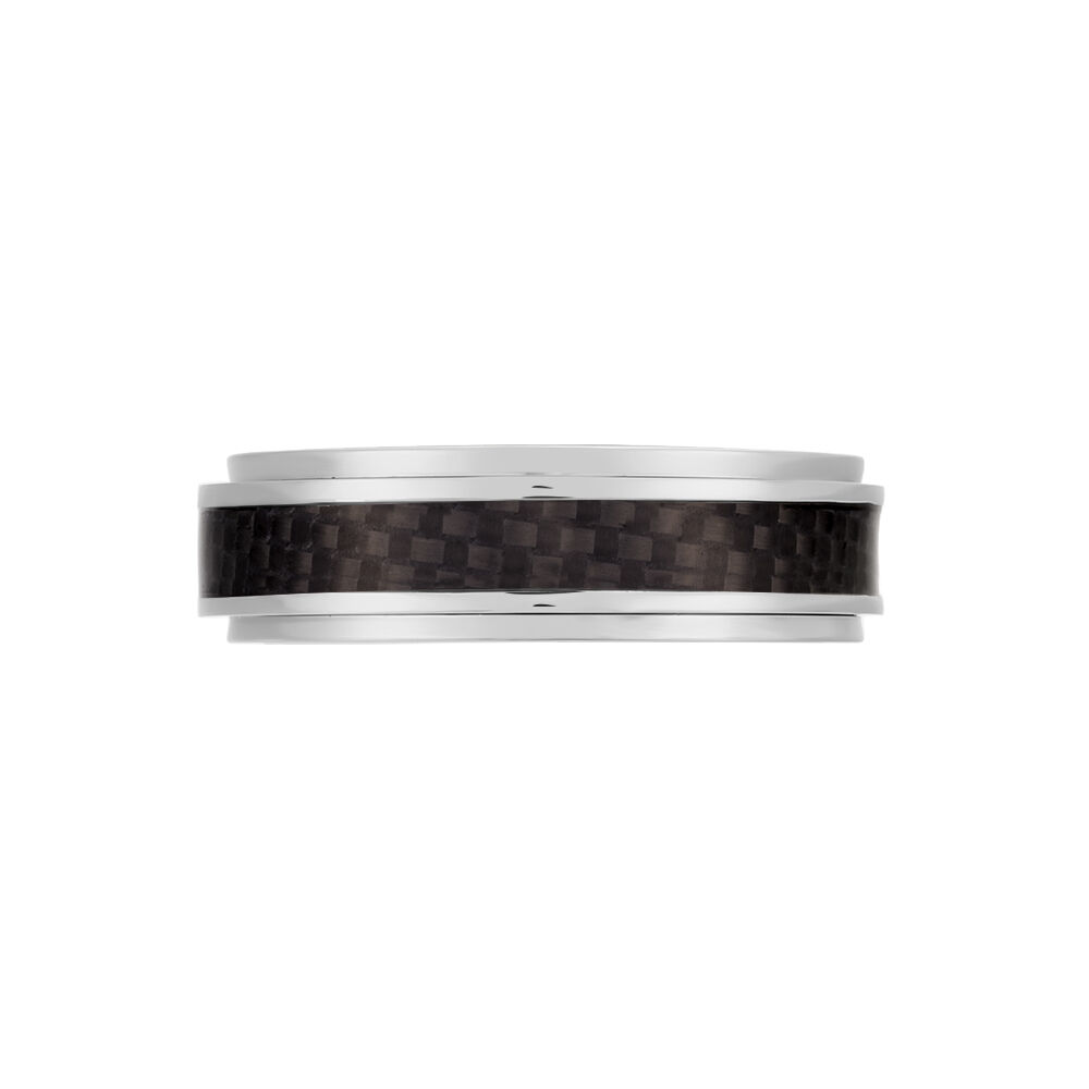 Bague Acier Bicolore - Bagues Homme | Marc Orian