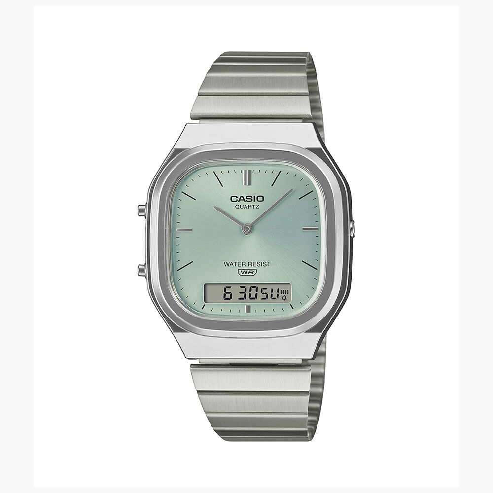 Montre Casio Collection Aq240 Vert - Montres date Unisex | Marc Orian