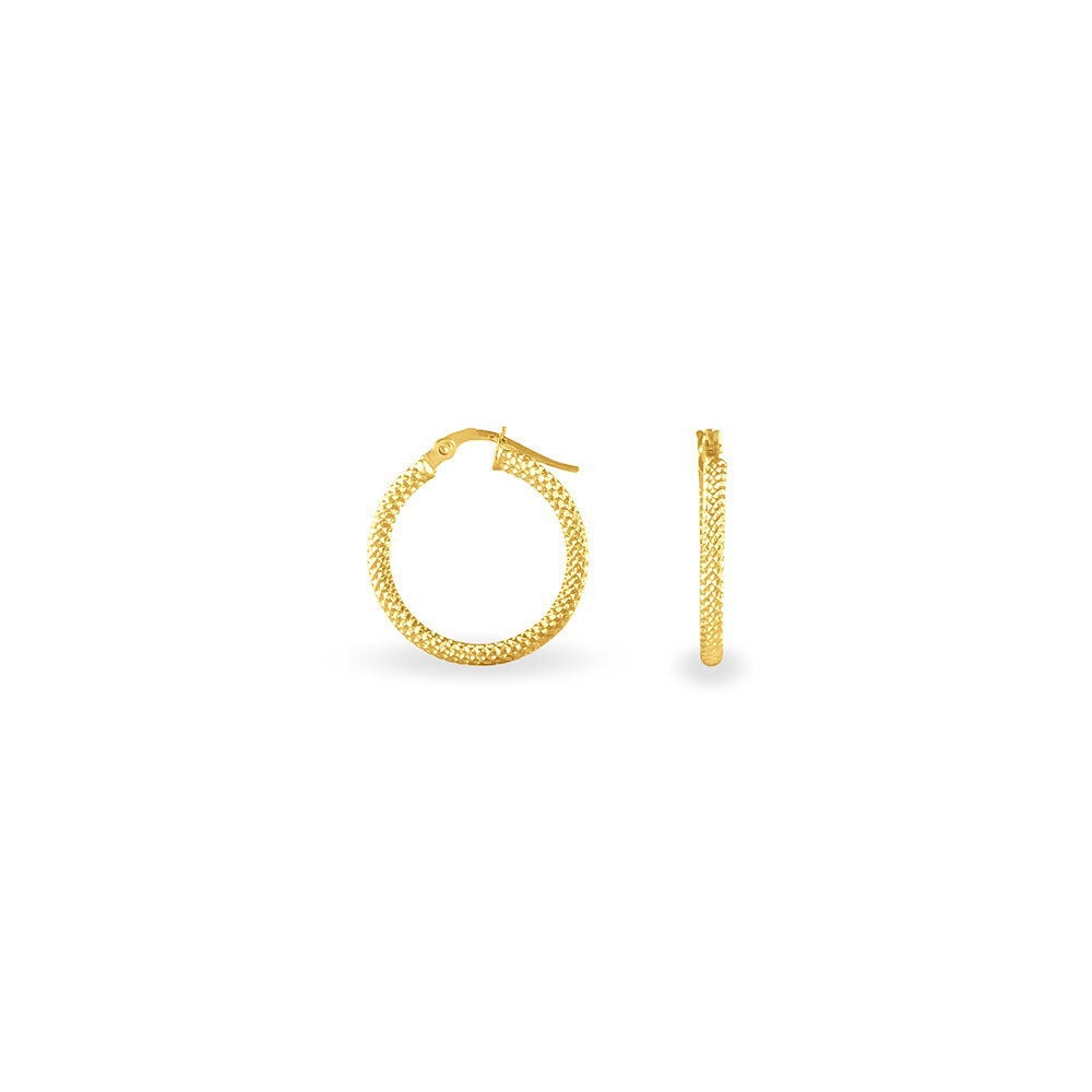 Créoles Ulrica Or Jaune - Créoles Femme | Marc Orian