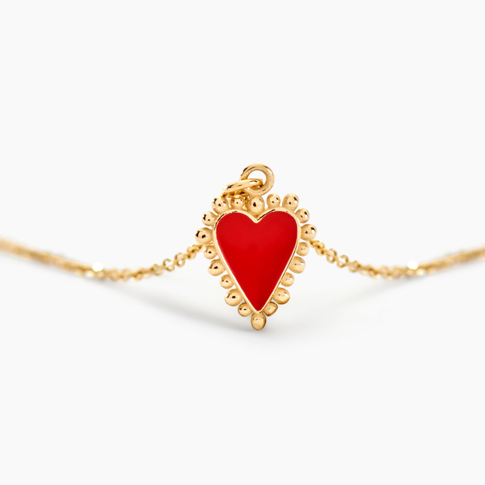 Collier L'amour Color&eacute; Or Jaune - Colliers ete Femme | Marc Orian