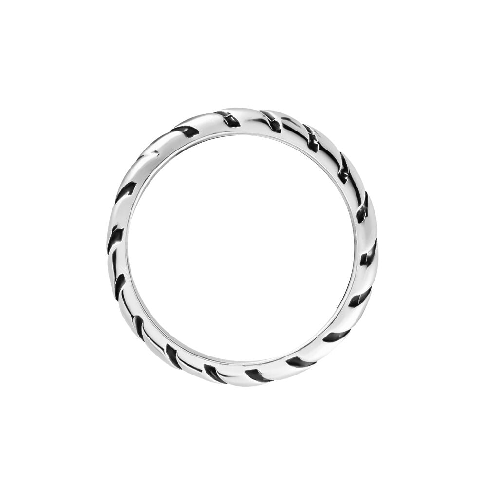 Bague Denys Argent Blanc - Bagues grosses Homme | Marc Orian