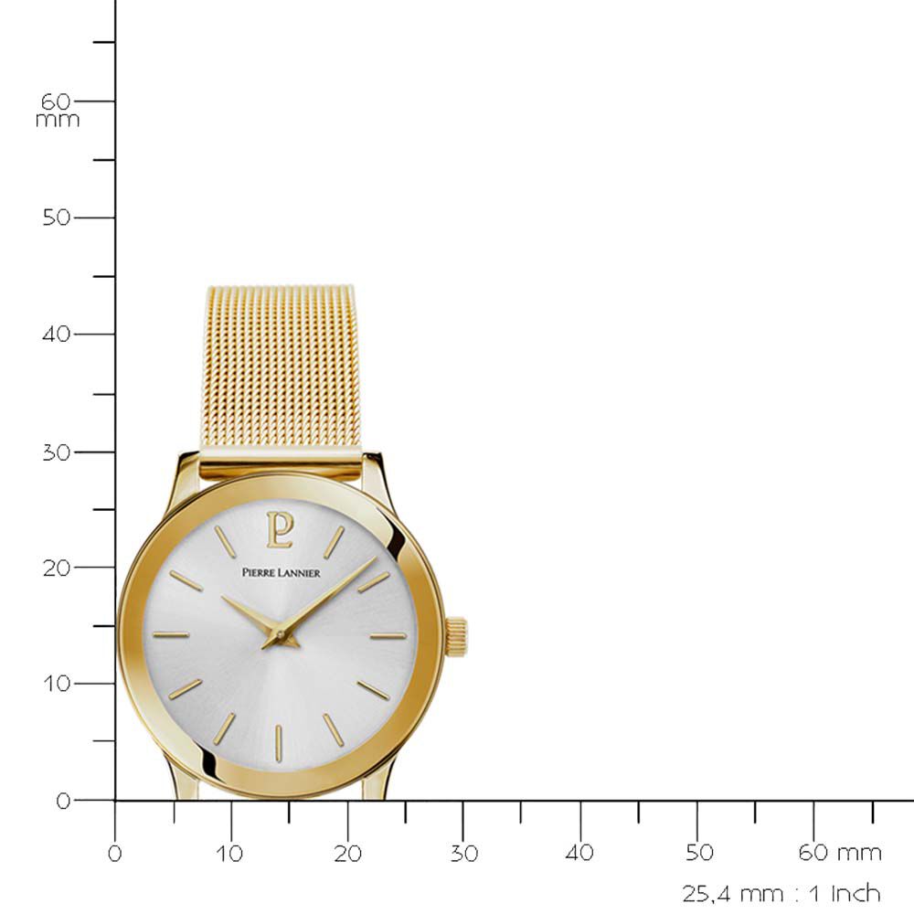 Montre Pierre Lannier Week End Ligne Pure Argent - Montres étanches Femme | Marc Orian