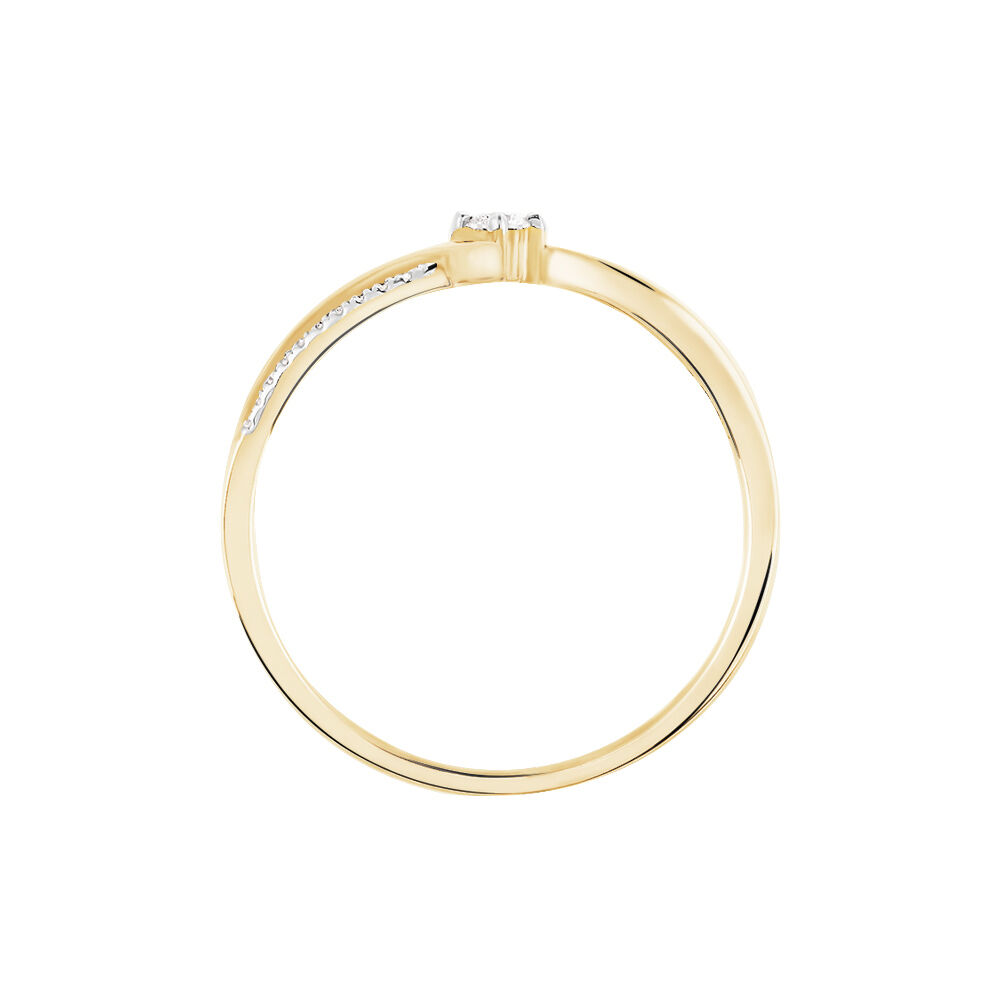 Bague Orianna Or Jaune Diamant - Parures de mariage Femme | Marc Orian
