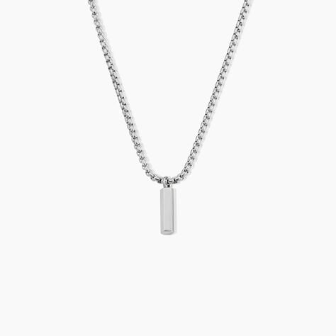 Collier Glacen Acier Blanc - Colliers fantaisie Homme | Marc Orian