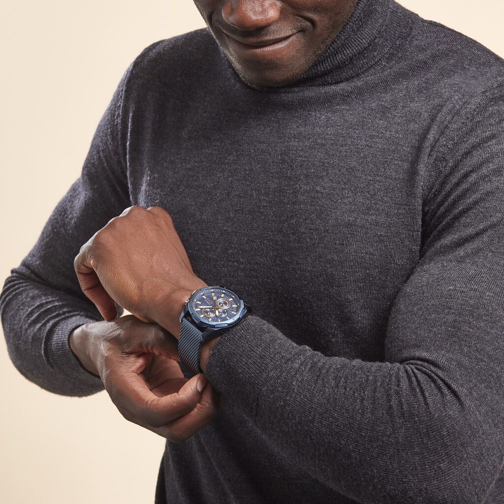 Montre Cerruti Melitello Bleu - Montres Homme | Marc Orian