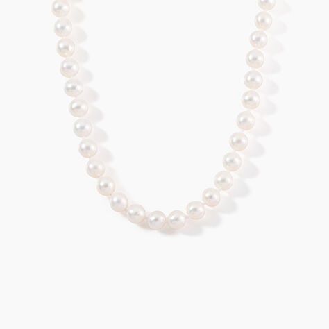 Collier Akoya Or Jaune Perle De Culture D'akoya - Colliers avec pierres Femme | Marc Orian