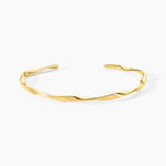 Bracelet Jonc Ecorsia Acier Jaune - Bracelets joncs Femme | Marc Orian