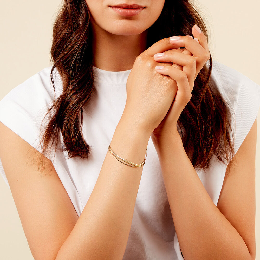 Chaîne De Cheville Athena Acier Jaune - Nouveautés Femme | Marc Orian