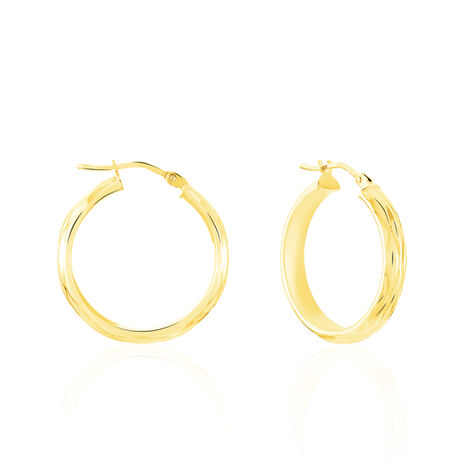 Cr&eacute;oles Antiope Or Jaune - Cr&eacute;oles Femme | Marc Orian