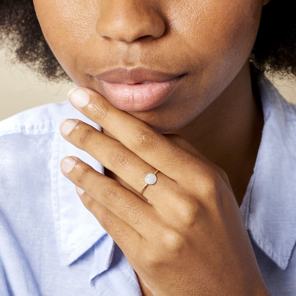 Bague Eryne Or Jaune - Bagues dorées Femme | Marc Orian