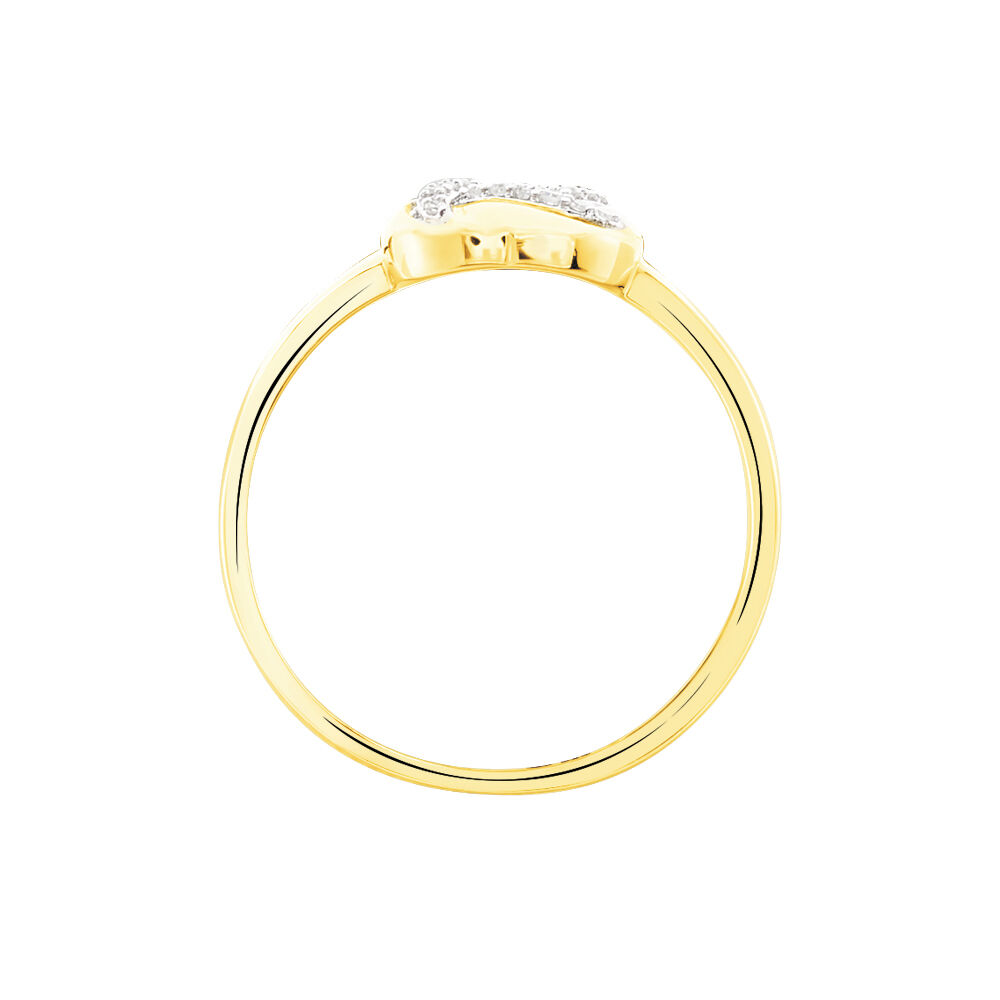 Bague Maryanna Or Jaune Diamant - Bagues pierres pr&eacute;cieuses Femme | Marc Orian